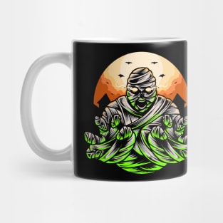 Scary Mummy Halloween Costume Mug